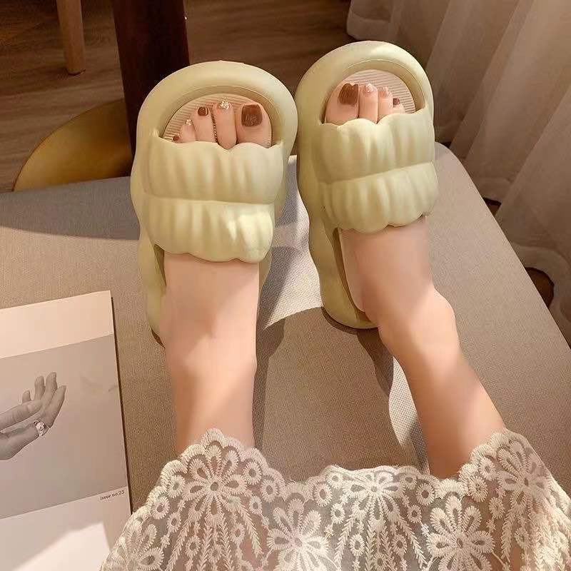 Dép Nữ Bánh Mì, Khuyến Mãi 2023, Cao 3CM, Chất Liệu EVA