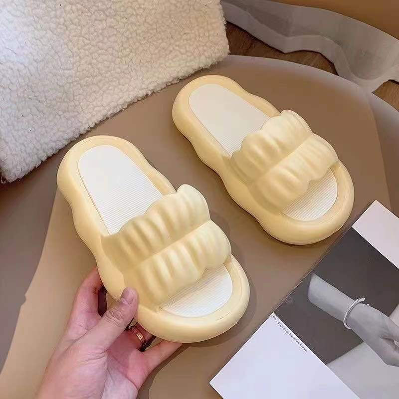 Dép Nữ Bánh Mì, Khuyến Mãi 2023, Cao 3CM, Chất Liệu EVA