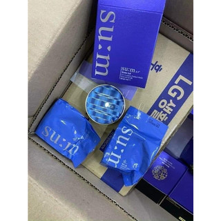 Set phấn nước Sum xanh cho da dầu mụn Su:m 37 Water Full CC Cushion Perfect Finish