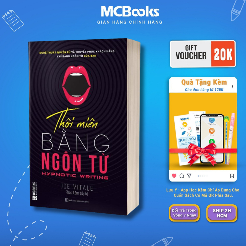 Sách - Thôi Miên Bằng Ngôn Từ Mcbooks