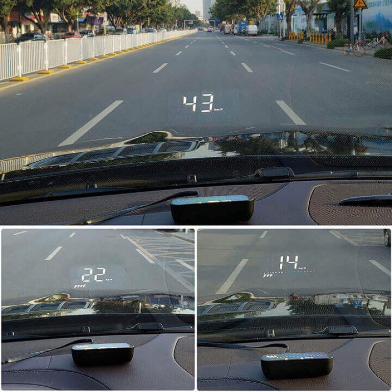 HUD M7 Hiển thị thông tin tốc độ trên kính lái ô tô