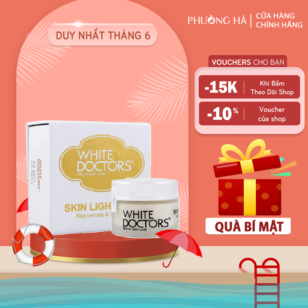 Kem siêu trắng da mặt chống lão hóa White Doctors Skin lightening