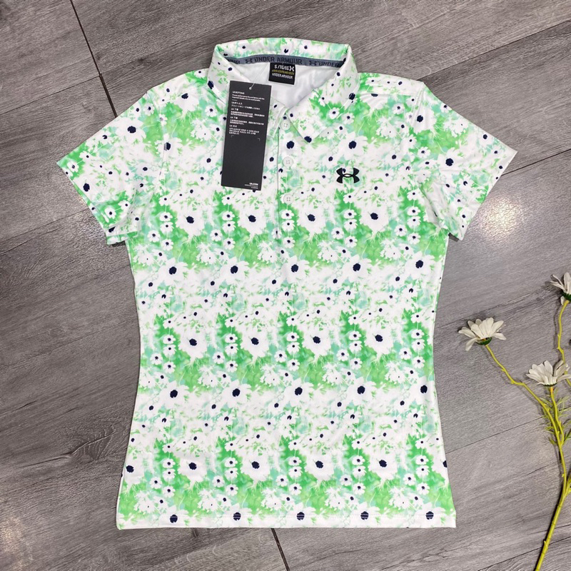 Áo có cổ nữ golf, tennis, cầu lông, đi chơi, đi làm đều xinh, chất co giãn mát.