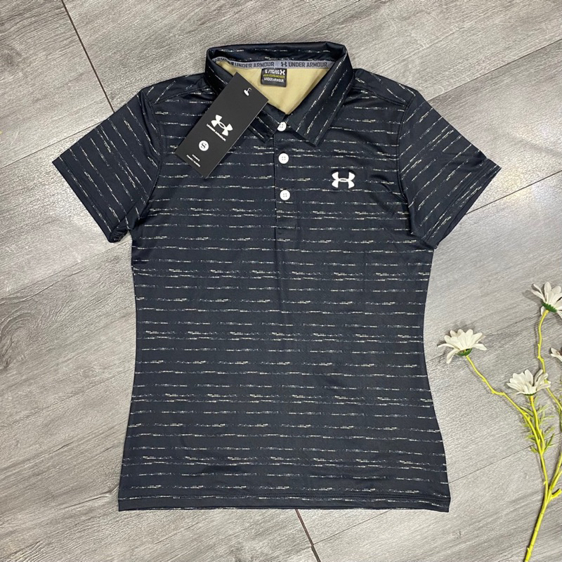 Áo có cổ nữ golf, tennis, cầu lông, đi chơi, đi làm đều xinh, chất co giãn mát.