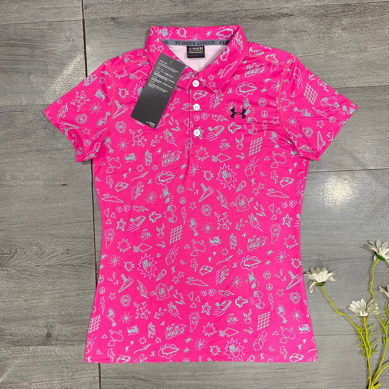 Áo có cổ nữ golf, tennis, cầu lông, đi chơi, đi làm đều xinh, chất co giãn mát.