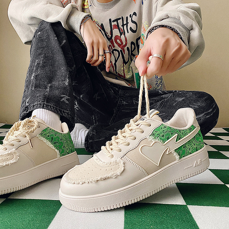 Giày Sneaker nam TT444 dây thừng cao cấp hàng hiệu đế cao đẹp thời trang phong cách Hàn Quốc