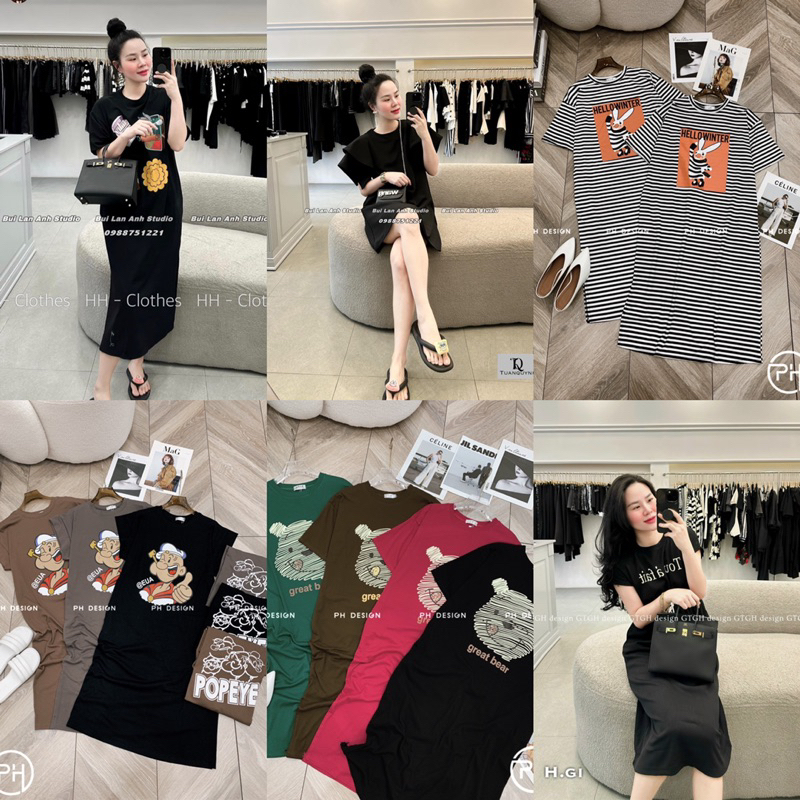 Tổng Hợp Váy Phông Cottong . Mã Váy Tri Ân Giá Rẻ Khách Ib Chọn Mẫu Giúp Shop Nha ❤️ | BigBuy360 - bigbuy360.vn