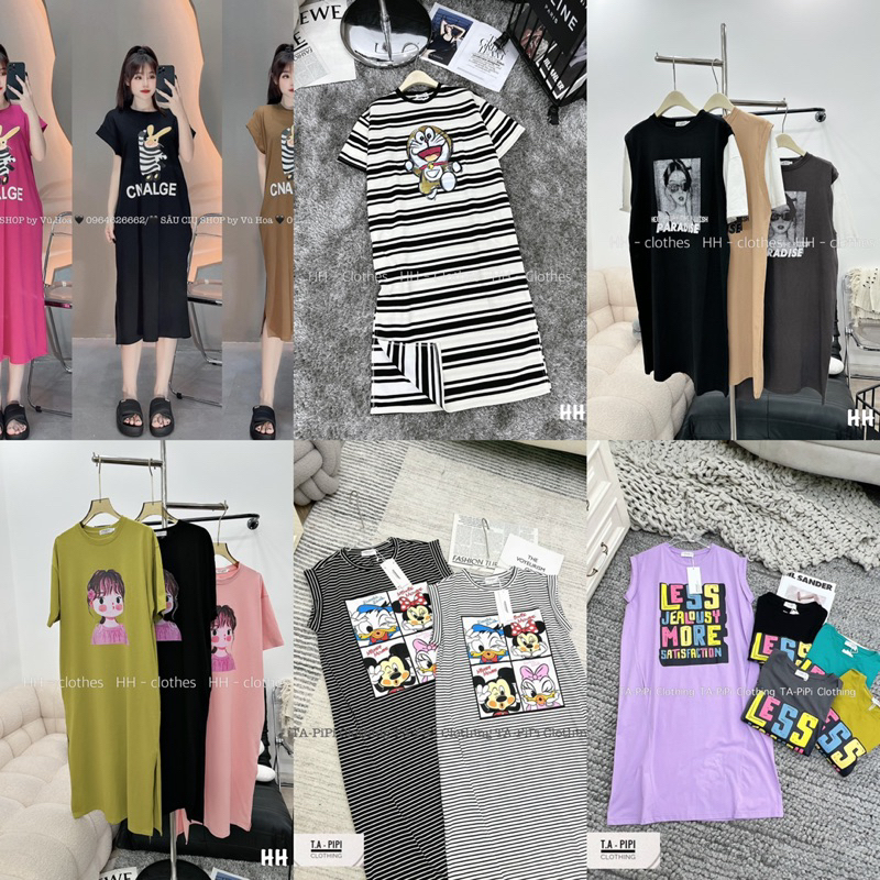 Tổng Hợp Váy Phông Cottong . Mã Váy Tri Ân Giá Rẻ Khách Ib Chọn Mẫu Giúp Shop Nha ❤️ | BigBuy360 - bigbuy360.vn