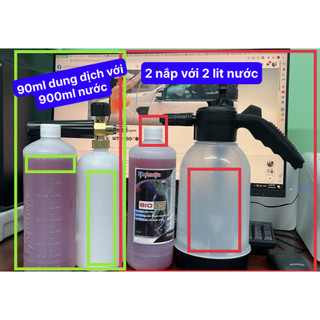 DUNG DỊCH RỬA XE KHÔNG CHẠM BIO45 - 22 LÍT