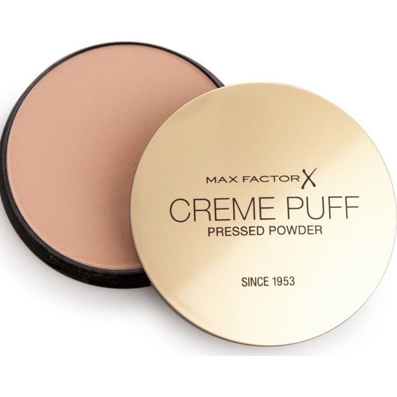 Phấn phủ Phấn dạng nén Max Factor Creme Puff số 81 Truly Fair