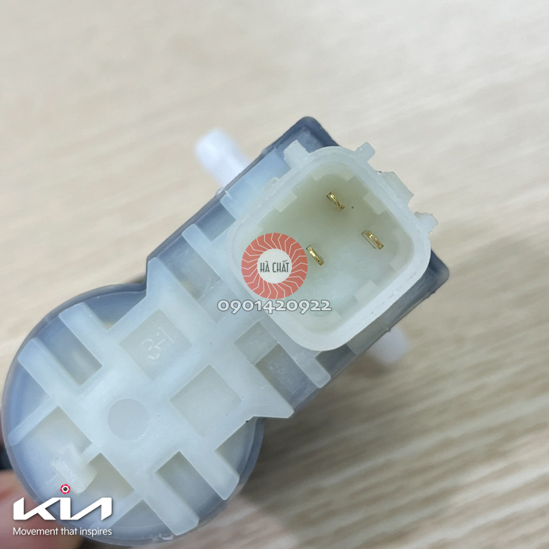 Mô tơ bơm nước rửa kính KIA MORNING 2004-2010 / Nhập khẩu chính hãng KIA MOTORS - HYUNDAI MOBIS Hàn Quốc