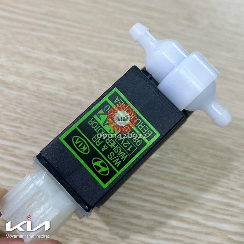 Mô tơ bơm nước rửa kính KIA MORNING 2004-2010 / Nhập khẩu chính hãng KIA MOTORS - HYUNDAI MOBIS Hàn Quốc