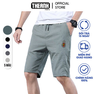 Quần Short Đũi Nam Ngố Thiết Kế 3 Túi, Chất Đũi Xước Mềm, Thoáng Khí, Mặc Mát Thế Anh Store