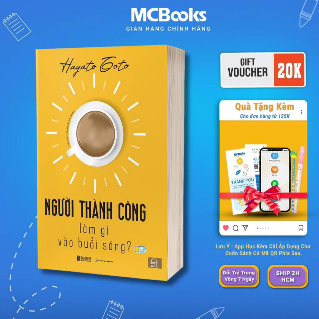 Sách - Người thành công làm gì vào buổi sáng Mcbooks