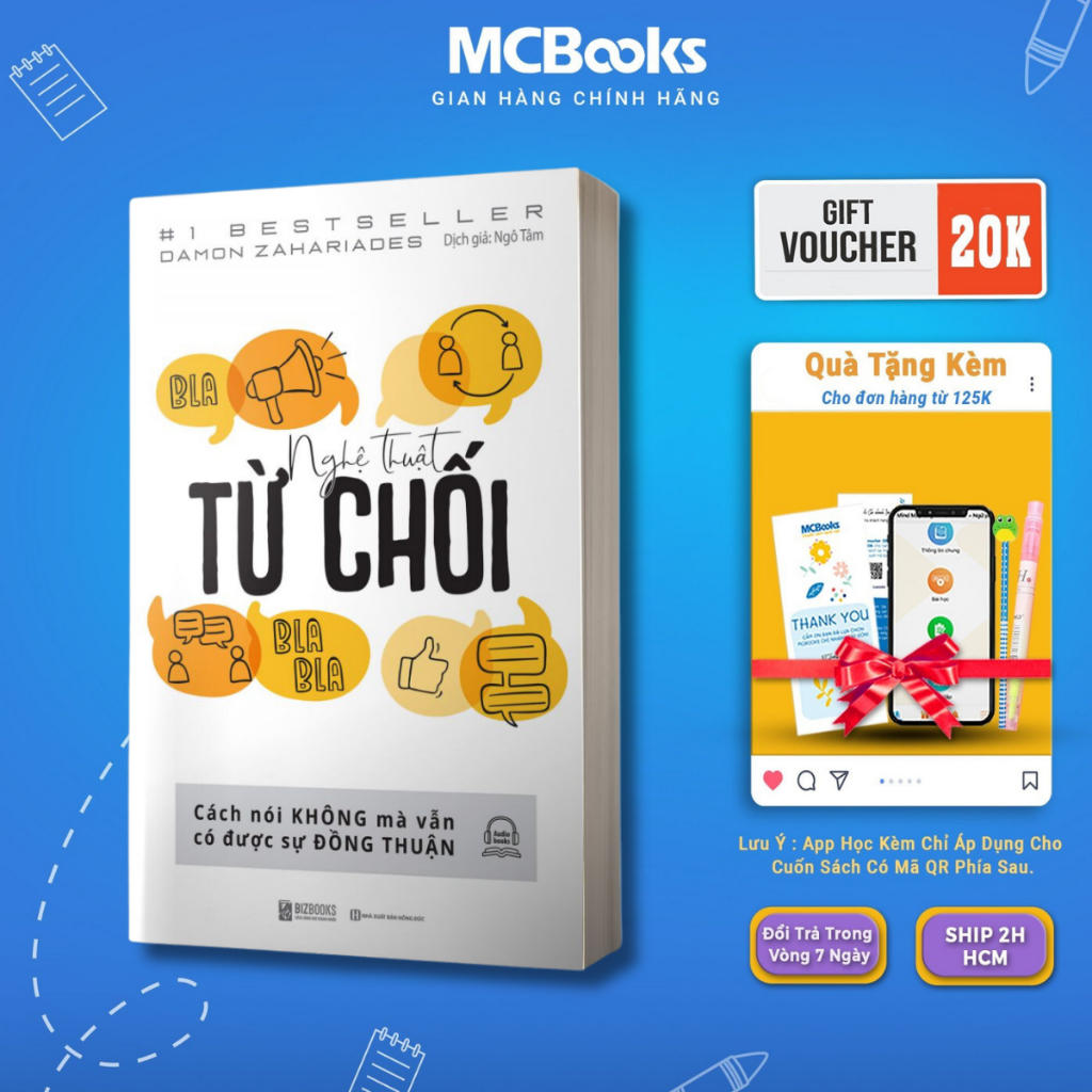 Sách - Nghệ Thuật Từ Chối – Cách Nói Không Mà Vẫn Có Được Đồng Thuận Mcbooks