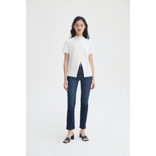 Áo Thun NỮ AMM Vạt Xếp, Áo Kiểu Nữ 100% Pima Cotton Mềm Mại, Thoáng Mát,Thấm Hút Tốt, phong cách thanh lịch W-TS21W-009