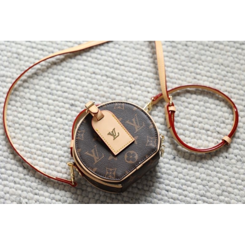 Túi nữ LV BOITE mini sz13cm da thật đẹp nét hot nhất 2 box