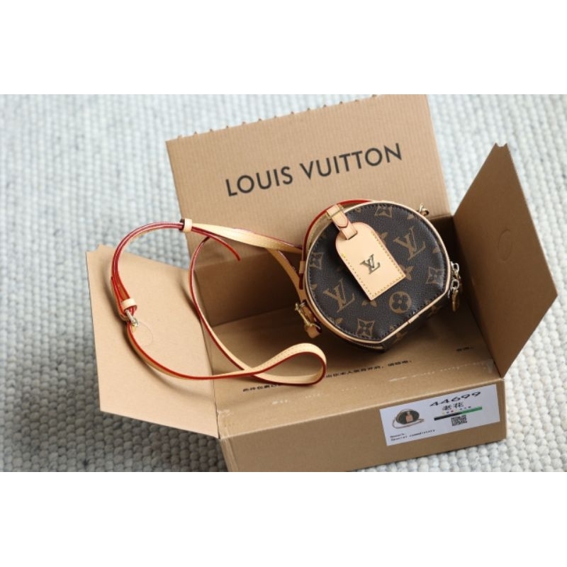 Túi nữ LV BOITE mini sz13cm da thật đẹp nét hot nhất 2 box