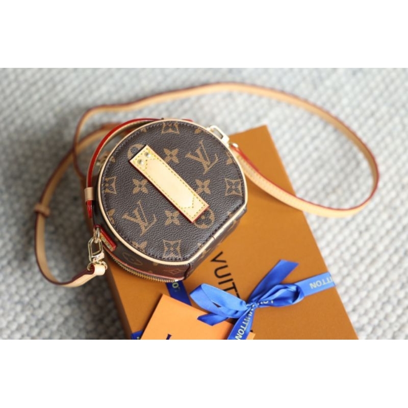 Túi nữ LV BOITE mini sz13cm da thật đẹp nét hot nhất 2 box