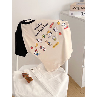Áo thun babytee raglan daily snupie