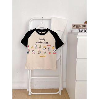 Áo thun babytee raglan daily snupie