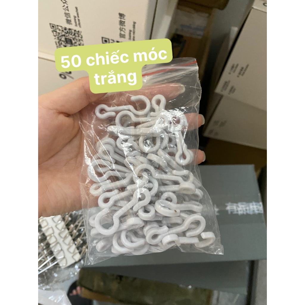 Cây sào phơi đồ Inox thông minh gấp gọn đa năng 3 tầng 80 kẹp, treo đồ cho bé