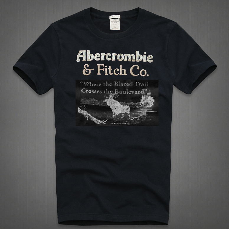MUA 1 ÁO TẶNG 1 VỚ - T-shirt/ Áo thun Nam Abercrombie & F.itch tay ngắn MS148