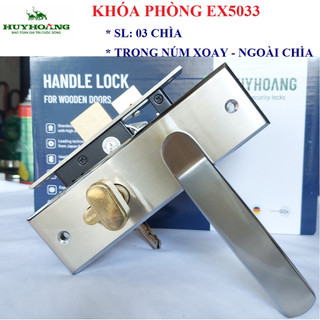 [Hỏa tốc HCM] KHÓA TAY GẠT PHÒNG NGỦ HUY HOÀNG EX 5033 - EX5033