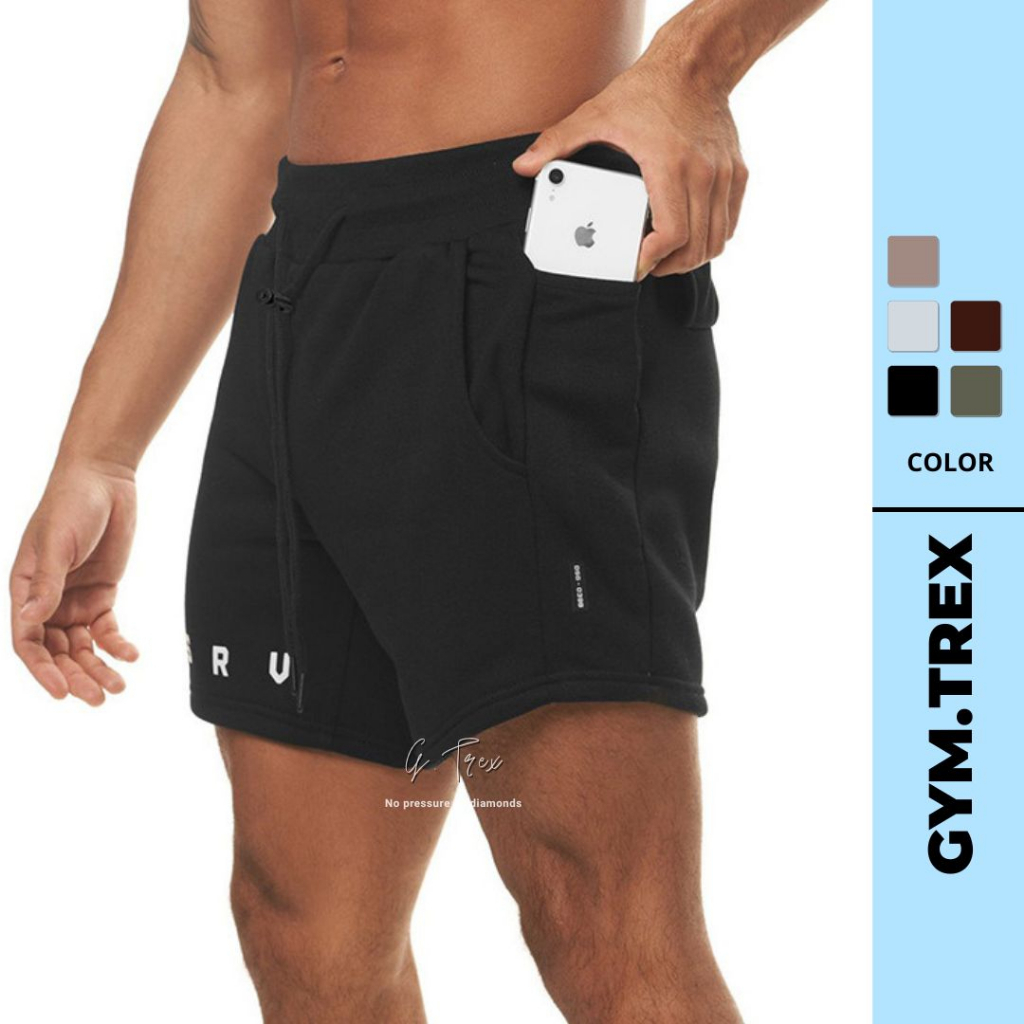 Quần đùi nam tập gym ASRV SP233, Quần short nam thể thao GYMTREX