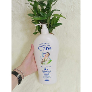 Sữa tắm dê white care 9x 1200ml sáng mịn hơn thơm lâu hơn