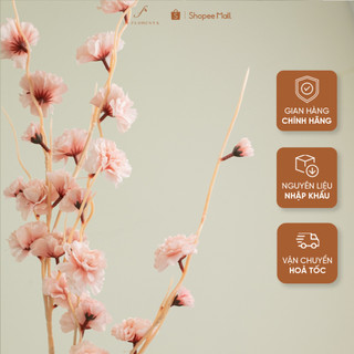 Cành Hoa Phăng Giả LA FLORESTA Chất Liệu Lụa Cao Cấp, Cành Dài Mềm Phù Hợp Cắm Bình Trang Trí Nhà Cửa