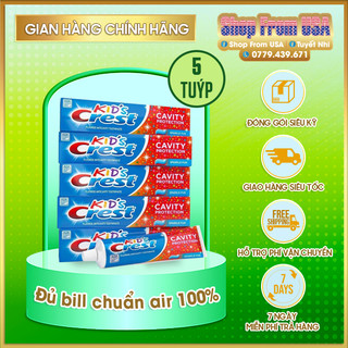 Kem đánh răng cho bé kid’s crest mỹ 130g - date xa