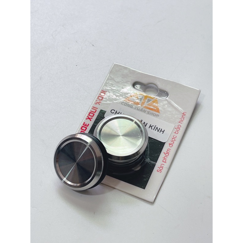Nút chụp lỗ kiếng xe Ex10, Lead 125, Su Xipo.. hiệu CTS inox 304 ko gỉ đường kính 2.3cm -2.4cm, nút che chân gương