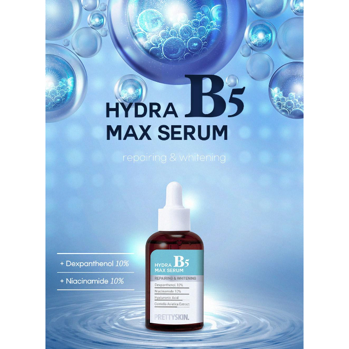 Tinh Chất Phục Hồi Da Prettyskin Hydra Max Serum B5 (50ml)