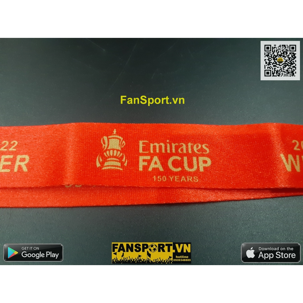 Huy chương vô địch vàng League Cup FA Cup 2021-2022 Liverpool champion winner medal gold