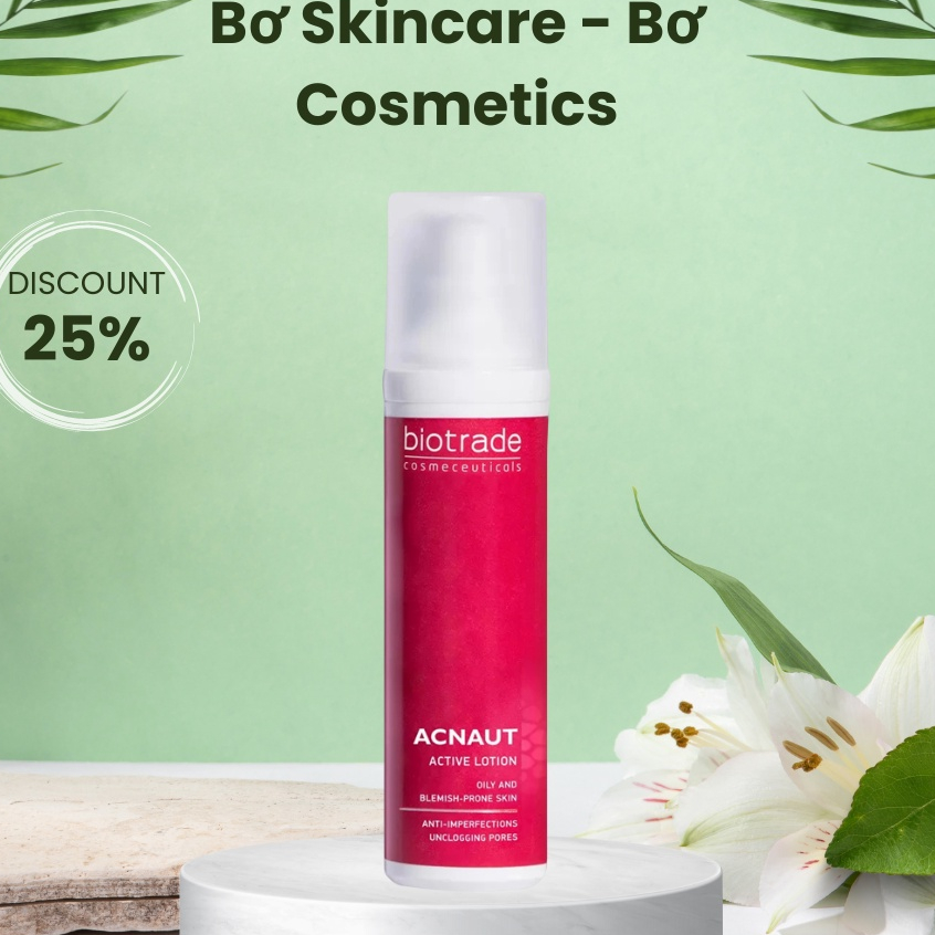 Chấm mụn viêm sưng Biotrade Acnaut Active Lotion