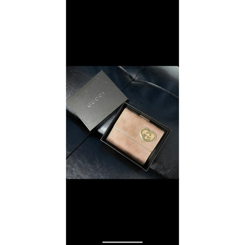 Ví gucci Auth, tặng kèm xích