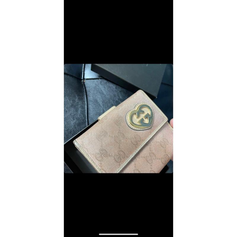 Ví gucci Auth, tặng kèm xích