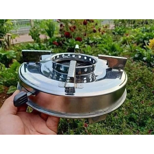 Bếp cồn khô inox Tiện Lợi - Bếp cồn lẩu nướng nhỏ gọn dễ dàng mang đi dã ngoại, du lịch