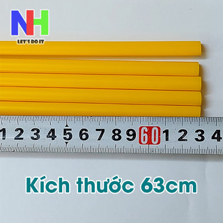 Cây nhựa, Cán nhựa làm cờ lưu niệm 63cm -