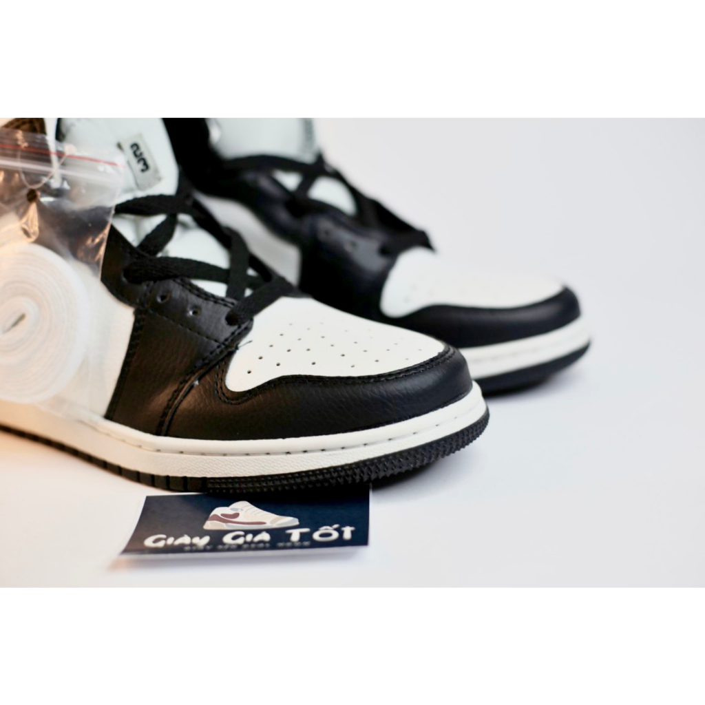Giày_Nike Air Jordan 1 bản đen cổ cao, giày sneaker đẹp full bil box
