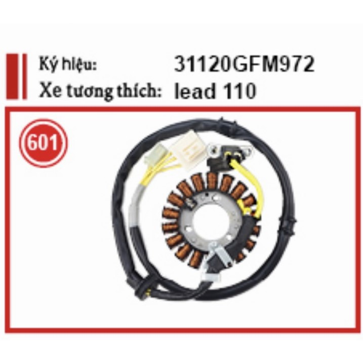 CUỘN DÂY MÁY PHÁT ĐIỆN  XE LEAD 110