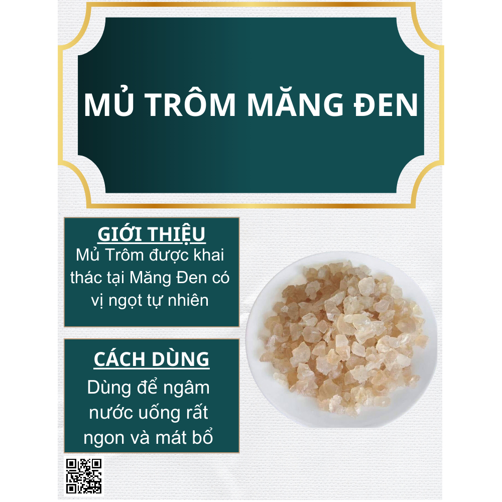 Mủ Trôm Măng Đen 250gr Đặc Sản The Măng Đen Kon Tum