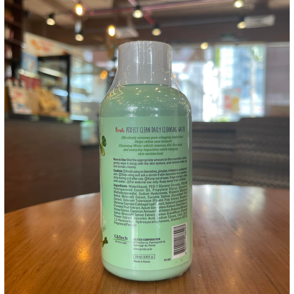 Nước Tẩy Trang PRRETI PERFECT CLEAN DAILY CLEANSING WATER 250ML
