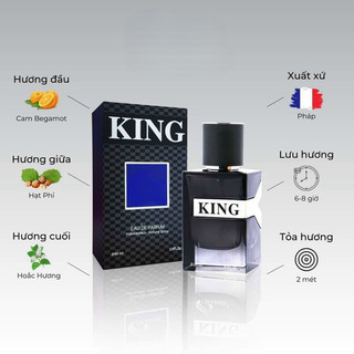 Nước hoa nam king 60ml 20ml giá sỉ
