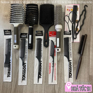 Lược tạo kiểu làm tóc bới tóc cô dâu hàng hãng tony&guy lược đánh rối, chải mượt, tạo sóng, lược bản to