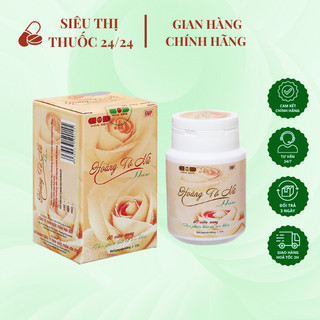 Hoàng Tố Nữ Chai 60 Viên ⚡ CAM KẾT CHÍNH HÃNG ⚡ Thực Phẩm Bảo Vệ Sức Khỏe Hoàng Tố Nữ Giảm Khí Hư Huyết Trắng