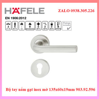 Tay nắm gạt có nắp che Hafele 903.92.596