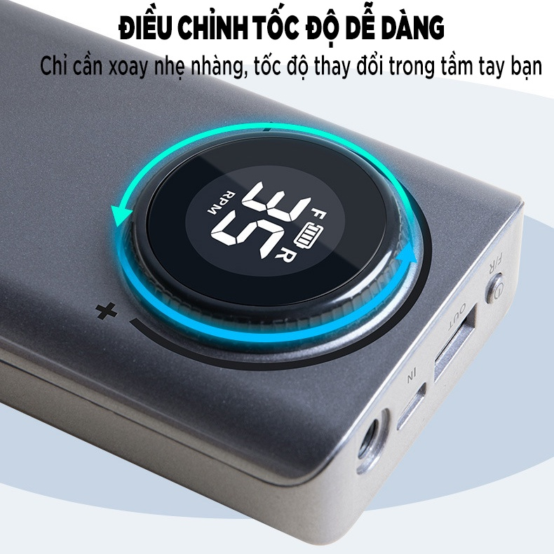 Máy Mài Móng MANICURE UV-201, Máy Mài Nail Mài Gel Tích Điện Cầm Tay Mini Cao Cấp-Tặng Kèm Bồ Đầu Mài, Bảo Hành 12 Tháng