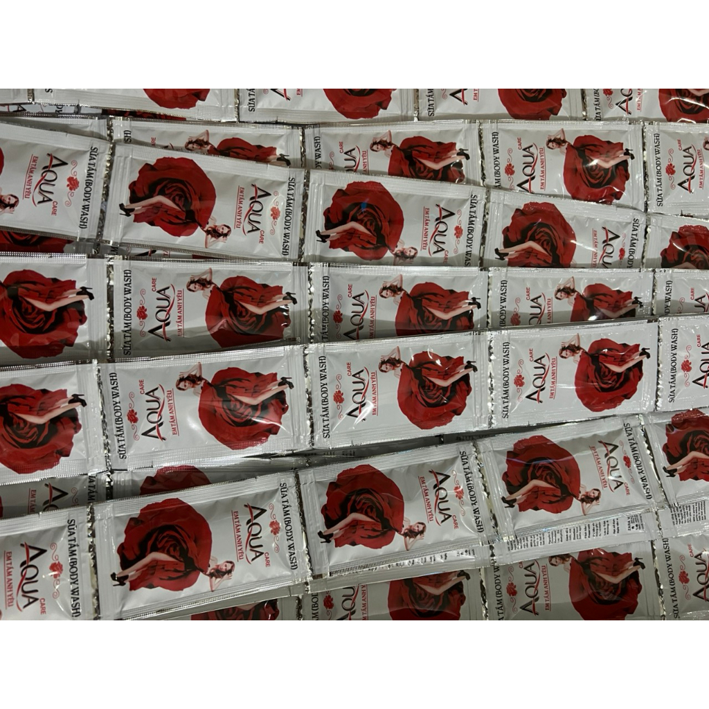 100 Gói Dầu Gội Sữa Tắm giá sỉ cho khách sạn và gia đình